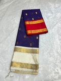 Beautiful Ganga Jamuna Border Banarsi Saree