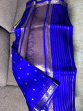 Beautiful Pure Silk Organza Kadwa Weaving (5 days pre booking)
