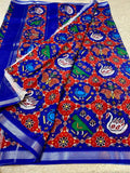 Stunning Mangalagiri Patola Saree With Blouse