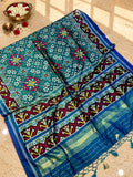 Stunning Patola-Inspired Silk Weaving Saree With Blouse