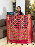 Beautiful Patan Patola Saree With Weaving Design