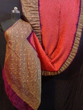 Beautiful Bandhej Silk Saree With Blouse