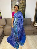 Beautiful Patola Silk Saree With Blouse Price