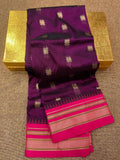 Beautiful Paithani Silk Saree With Buttas All Over