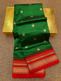 Beautiful Paithani Silk Saree With Buttas All Over