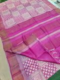 Pure Handloom Tussar Silk Saree With Silk Mark