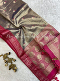 Pure Handloom Tissue Silk Saree With Blouse