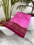 Warm Silk Banarase Saree With Blouse