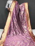 Beautiful Paithani Silk Saree With Peacock Weaving