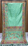 Kashmiri Silk Saree With Fully Woven Zari