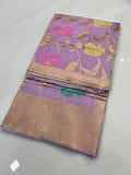 Beautiful Raw Mango Silk Saree With Blouse