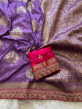 Beautiful Munga Silk Saree with Lace Border