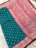 Beautiful Banarasi Satin Silk Saree