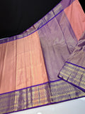 Beautiful Soft Banarse Brocade Silk With Kanchi Border