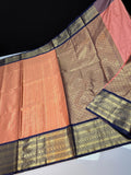 Beautiful Soft Banarse Brocade Silk With Kanchi Border