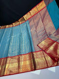 Beautiful Soft Banarse Brocade Silk With Kanchi Border