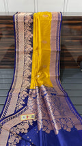 Beautiful Banarse Katan Silk Saree With Blouse