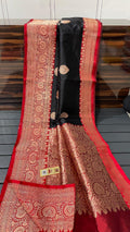 Beautiful Banarse Katan Silk Saree With Blouse