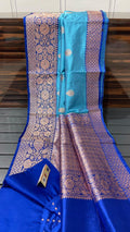 Beautiful Banarse Katan Silk Saree With Blouse