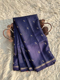 Beautiful Banarse Mashru Silk Saree With Blouse