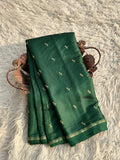 Beautiful Banarse Mashru Silk Saree With Blouse