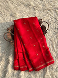 Beautiful Banarse Mashru Silk Saree With Blouse