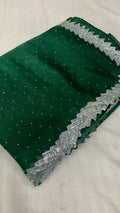 Beautiful Designer Jhimmi Cho Embroidery Sarees With Blouse