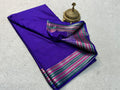 Beautiful Mysore Silk With Traditional Border