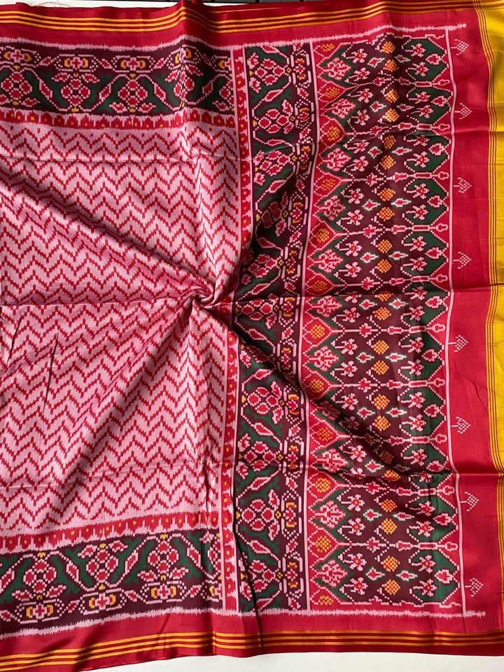 Beautiful Tussar Patola Silk Saree
