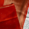 Beautiful pure silk organza with blouse