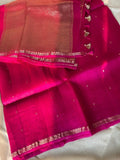 Beautiful pure silk organza with blouse