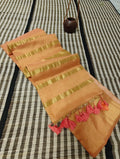 Beautiful Tissue Linen Saree With Blouse