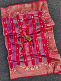 Beautiful Viscose Soft Silk Saree With Blouse