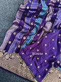Pure Viscose Silk Saree With Blouse