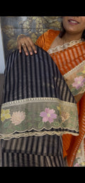 Beautiful Crush Tissue Organza Saree