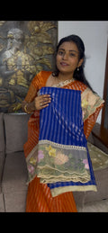 Beautiful Crush Tissue Organza Saree