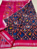 Stunning Mangalagiri Patola Saree With Blouse